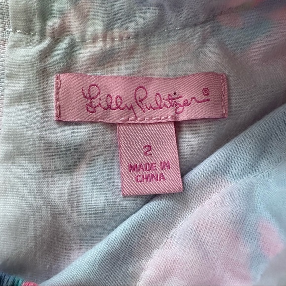 Lilly Pulitzer Girls Little Lilly Shift Dress (Size 2) - Picture 5 of 7